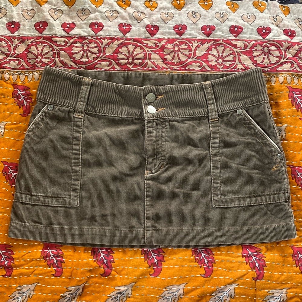❌SOLD❌ Corduroy mini skirt